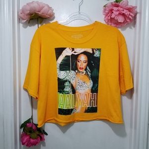 Aaliyah Crop Top T-Shirt